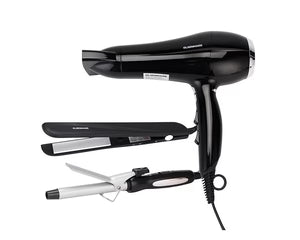 3-in-1 Hair Styler Kit Curl Straighten & Dry