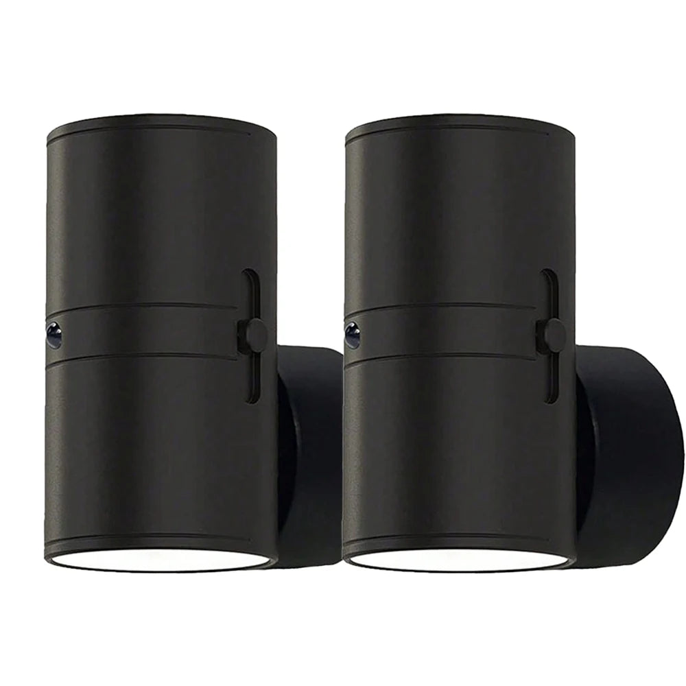 Cylindrical Night Lights: Dimmable LED Plug-In with Sensor