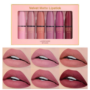 Matte Bullet Lipstick Set Waterproof Long Lasting