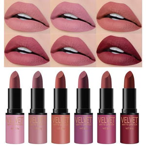 Matte Bullet Lipstick Set Waterproof Long Lasting