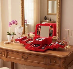 Deluxe Makeup Kit in Classic Vanity Case