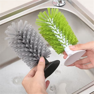 Kitchen Suction Cup Brush Multi Purpose Scrubber
